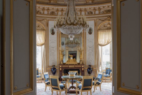 France, Ile de France, Paris 7e arrondissement, Hotel de Salm, rue de Lille, Grande Chancellerie de la Legion d'Honneur, Palais de la Legion d'Honneur, Musee, architecte Pierre Rousseau, salon de la R...