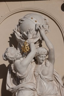 France, Ile de France, Paris 7e arrondissement, Hotel de Salm, rue de Lille, Grande Chancellerie de la Legion d'Honneur, Palais de la Legion d'Honneur, Musee, architecte Pierre Rousseau, sculpture, co...