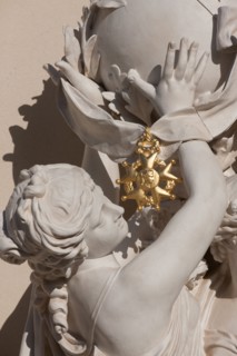 France, Ile de France, Paris 7e arrondissement, Hotel de Salm, rue de Lille, Grande Chancellerie de la Legion d'Honneur, Palais de la Legion d'Honneur, Musee, architecte Pierre Rousseau, sculpture, co...