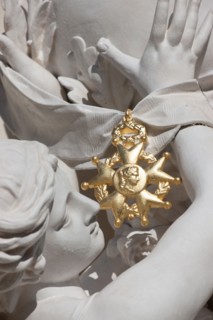 France, Ile de France, Paris 7e arrondissement, Hotel de Salm, rue de Lille, Grande Chancellerie de la Legion d'Honneur, Palais de la Legion d'Honneur, Musee, architecte Pierre Rousseau, sculpture, co...