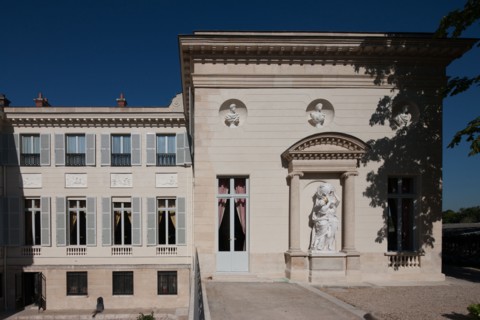 France, Ile de France, Paris 7e arrondissement, Hotel de Salm, rue de Lille, Grande Chancellerie de la Legion d'Honneur, Palais de la Legion d'Honneur, Musee, architecte Pierre Rousseau, sculpture, co...