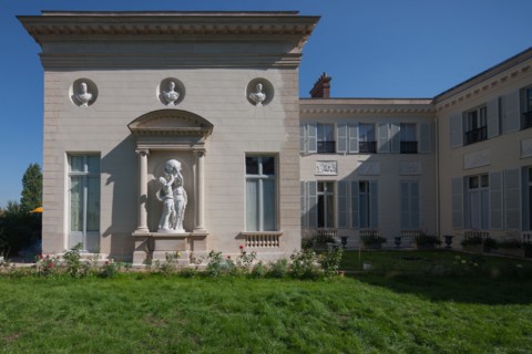 France, Ile de France, Paris 7e arrondissement, Hotel de Salm, rue de Lille, Grande Chancellerie de la Legion d'Honneur, Palais de la Legion d'Honneur, Musee, architecte Pierre Rousseau, sculpture,