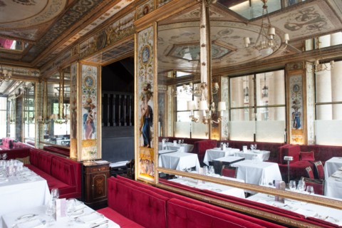 France, Ile de France, Paris 1er arrondissement, Palais Royal, Galerie de Beaujolais, 17 rue du Beaujolais, restaurant Le Grand Vefour, chef Guy Martin, restaurant gastronomique, gastronomie, decor, i...