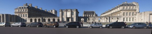 France, Ile de France, Val de Marne, Vincennes, chateau de Vincennes, monument historique, donjon, entree, Sainte Chapelle,