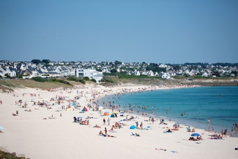 France, région Bretagne, Brittany, Finistère, Cap Sizun, Audierne-Esquibien, plage