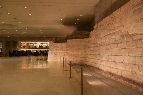 France, Région Ile de France, Paris 1er arrondissement, Carrousel du Louvre, fondations sous le