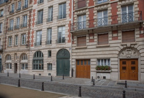 France, Région Ile de France, Paris 1er arrondissement, Ile de la Cité, Place Dauphine, façades,
