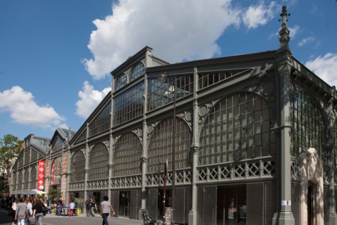 France, Région Ile de France, Paris 3e arrondissement, le Marais, Marché du Carreau du Temple,