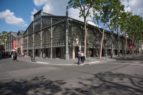 France, Région Ile de France, Paris 3e arrondissement, le Marais, Marché du Carreau du Temple,