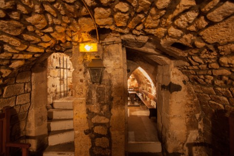 France, Région Ile de France, Paris 5e arrondissement, Rue de la Huchette, Caveau de la Huchette,