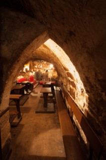 France, Région Ile de France, Paris 5e arrondissement, Rue de la Huchette, Caveau de la Huchette,