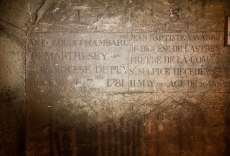 Crypte de l'eglise Saint-Sulpice à Paris