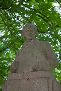France, Région Ile de France, Paris 6e arrondissement, Jardin du Luxembourg, statue de Charles