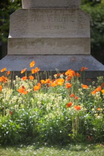 France, Région Ile de France, Paris 6e arrondissement, Jardin du Luxembourg, statue de Paul