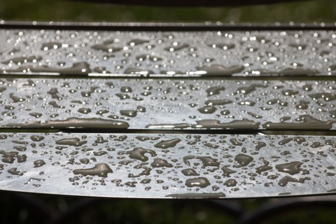France, Région Ile de France, Paris 6e arrondissement, Jardin du Luxembourg, chaises après la