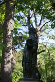 France, Région Ile de France, Paris 6e arrondissement, Jardin du Luxembourg, Statue de la Liberté