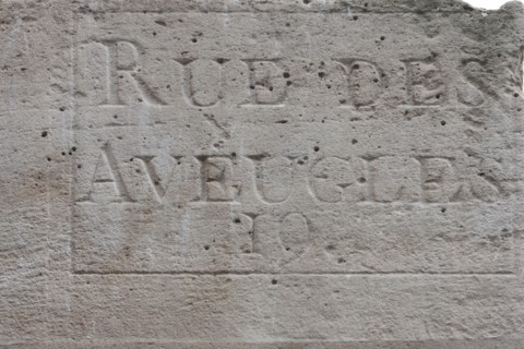 Ancien nom de rue à Paris