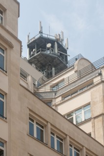 France, Région Ile de France, Paris 7e arrondissement, Rue Cognacq Jay, ancien immeuble de la