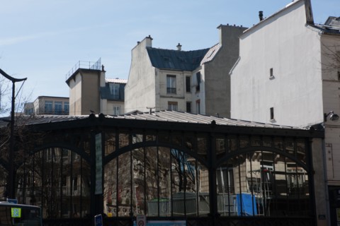 France, Région Ile de France, Paris 10e arrondissement, boulevard Magenta, marché Saint Quentin,
