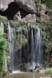 France, Région Ile de France, Paris 16e arrondissement, Bois de Boulogne, la Grande Cascade,