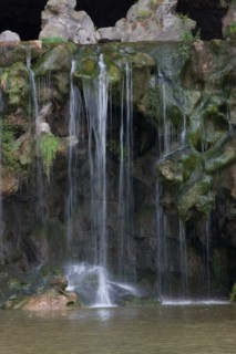 France, Région Ile de France, Paris 16e arrondissement, Bois de Boulogne, la Grande Cascade,