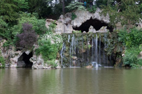 France, Région Ile de France, Paris 16e arrondissement, Bois de Boulogne, la Grande Cascade,