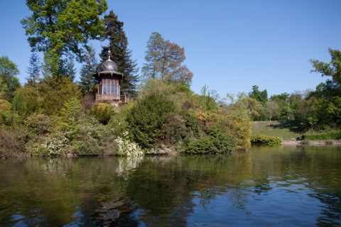 France, Région Ile de France, Paris 16e arrondissement, Bois de Boulogne, Lac Inférieur, le Kiosque