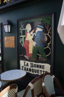 France, Région Ile de France, Paris 18e arrondissement, Montmartre, Rue Saint Rustique, restaurant