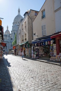 France, Région Ile de France, Paris 18e arrondissement, Montmartre, Rue du Chevalier de la Barre,