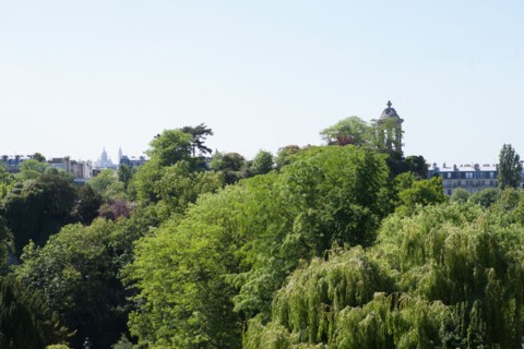 France, Région Ile de France, Paris 19e arrondissement, Parc des Buttes Chaumont, jardin, Ville de