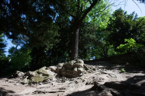 France, Région Ile de France, Paris 19e arrondissement, Parc des Buttes Chaumont, jardin, Ville de