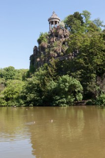France, Région Ile de France, Paris 19e arrondissement, Parc des Buttes Chaumont, jardin, Ville de