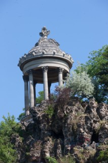 France, Région Ile de France, Paris 19e arrondissement, Parc des Buttes Chaumont, jardin, Ville de