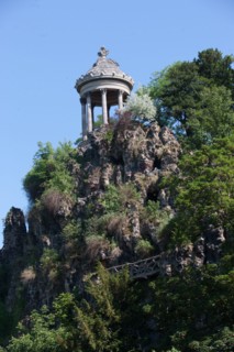 France, Région Ile de France, Paris 19e arrondissement, Parc des Buttes Chaumont, jardin, Ville de