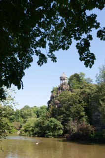 France, Région Ile de France, Paris 19e arrondissement, Parc des Buttes Chaumont, jardin, Ville de
