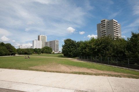 France, Région Ile de France, Seine Saint Denis, Bagnolet, Parc Départemental Jean Moulin, la