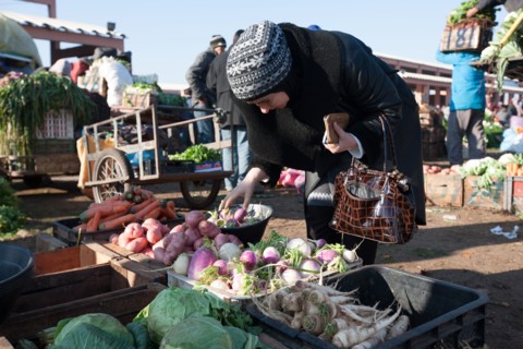 Marrakech,  souk