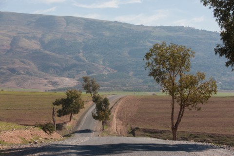 Marrakech,  pied du Haut Atlas