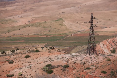Marrakech,  pied du Haut Atlas