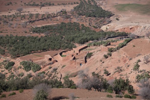 Marrakech,  pied du Haut Atlas