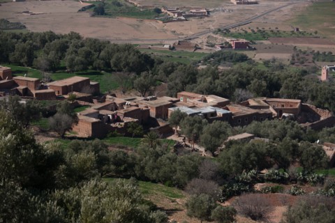 Marrakech,  pied du Haut Atlas