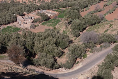 Marrakech,  pied du Haut Atlas