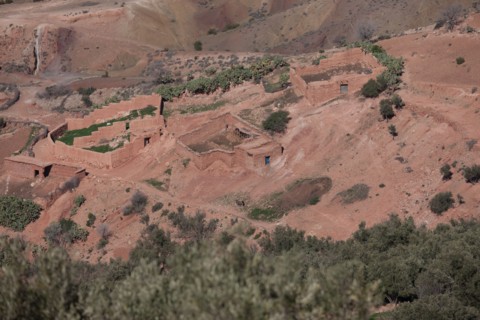 Marrakech,  pied du Haut Atlas