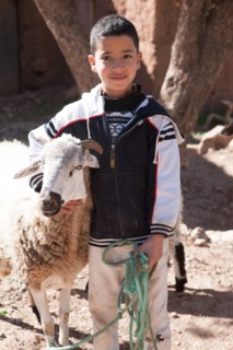 Marrakech,  pied du Haut Atlas