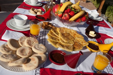 Afrique du nord, Maroc, Marrakech, Zaraba, Villa Hana, maison d'hôtes,