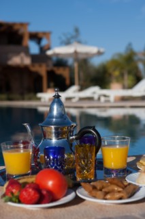 Afrique du nord, Maroc, Marrakech, Zaraba, Villa Hana, maison d'hôtes,