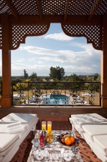Afrique du nord, Maroc, Marrakech, Zaraba, Villa Hana, maison d'hôtes,