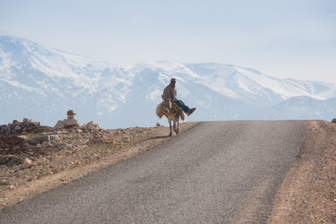 Marrakech,  pied du Haut Atlas