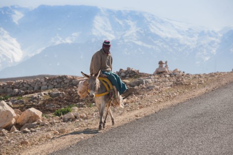 Marrakech,  pied du Haut Atlas