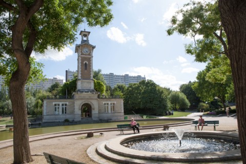 Parc Georges Brassens, belfry